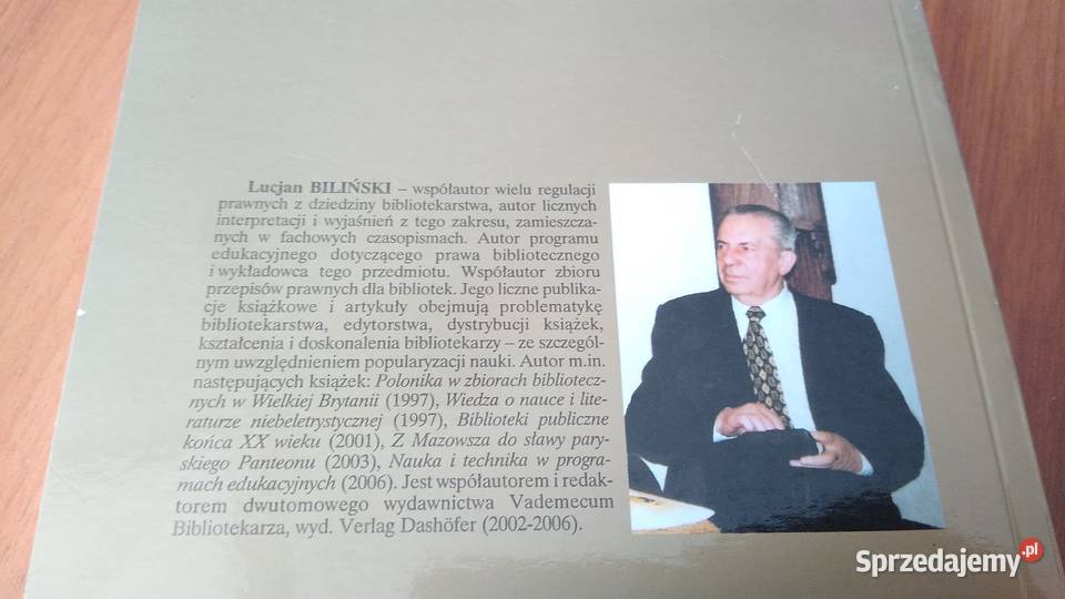Prawo biblioteczne na co dzień Lucjan Biliński prawo i administracja Gdańsk