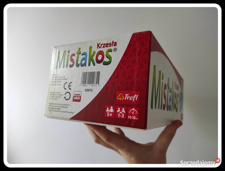 Gra Mistakos Walka o stołki Trefl 02075 5 lat+ Zabawki Płock sprzedam