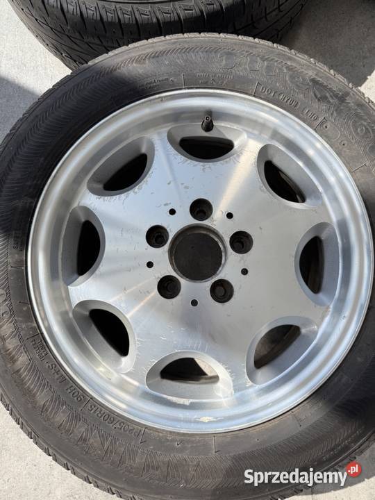 Felgi aluminiowe Mercedes W124 15 7J ET37 8LOCH Średnica 15"