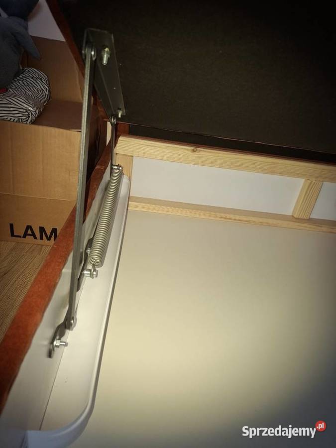 Łóżko z pojemnikiem 150x200 nowe 150cm Lublin