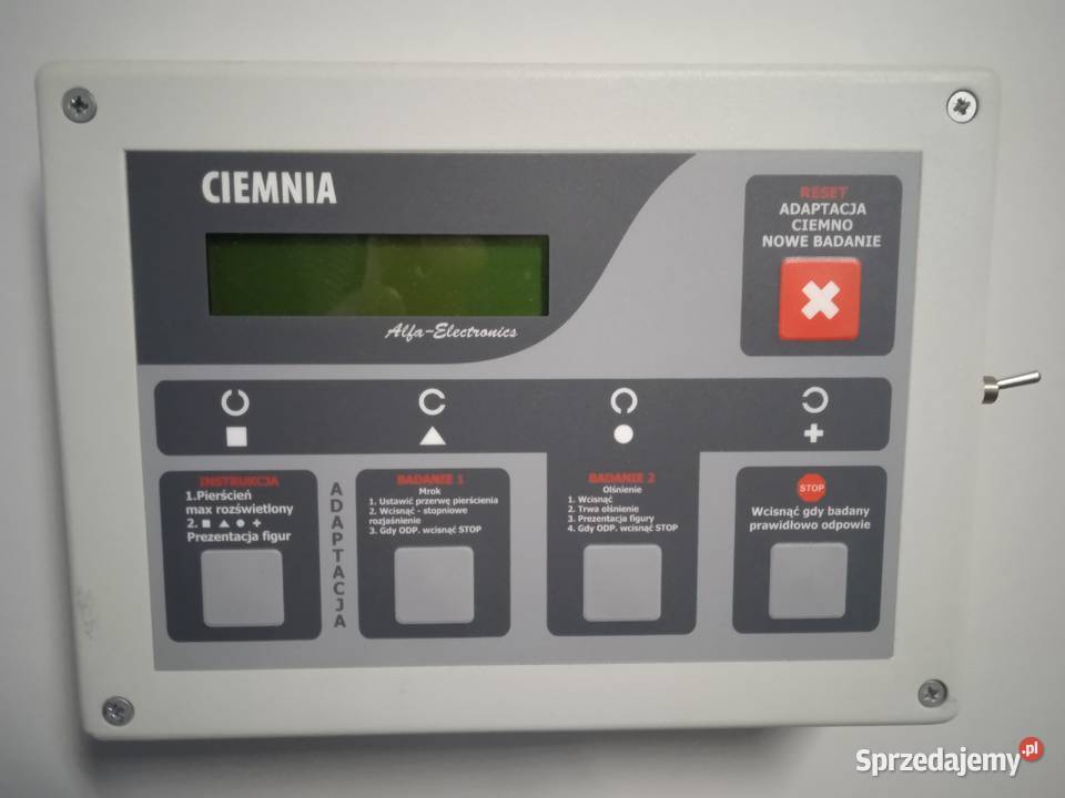 ciemnia kabinowa AlfaElektronics psychotechnika mazowieckie Siedlce