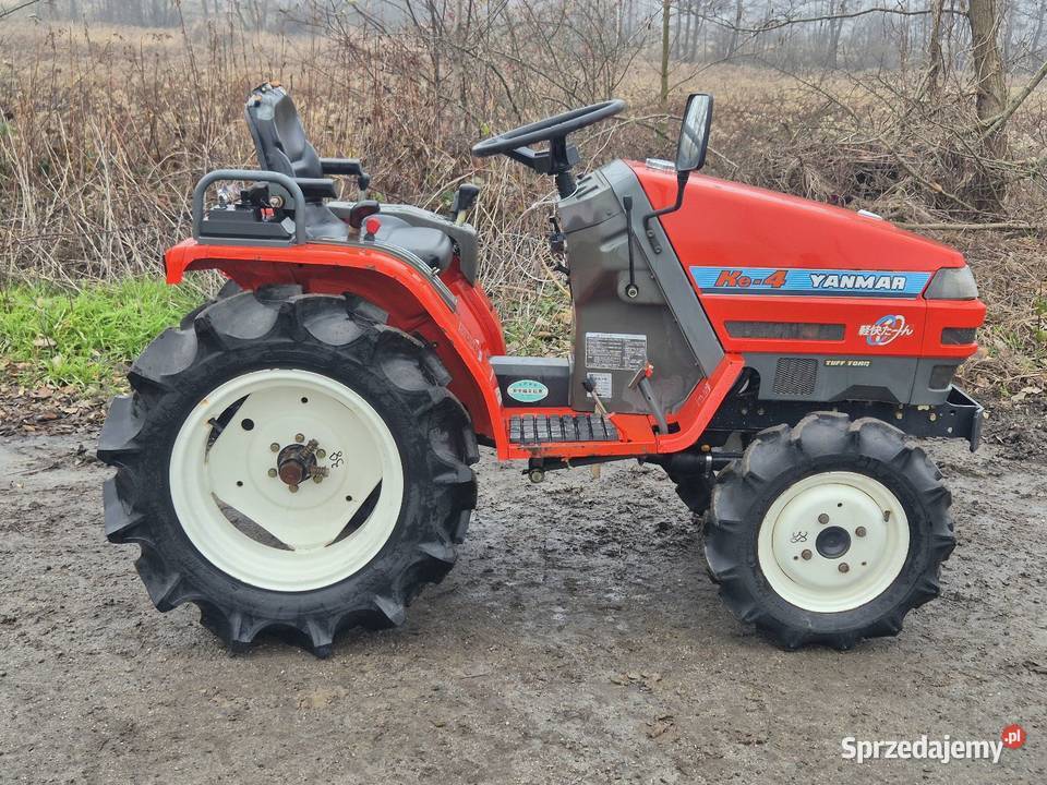 Traktorek traktor YANMAR Ke4D 14 44 Małuszyn