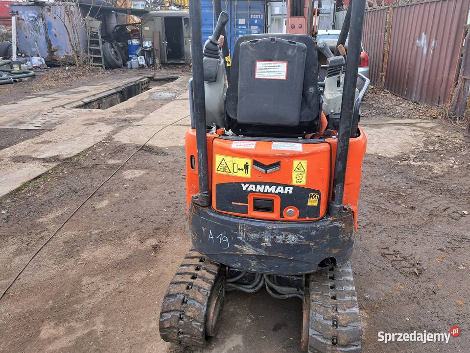 Minikoparka Yanmar VIO17 2018r Rok produkcji 2018 Warszawa