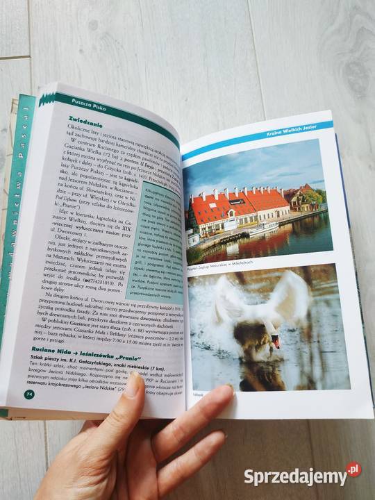 KRAINA WIELKICH JEZIOR praktyczny przewodnik wyd Poradniki, albumy i reportaże Wrocław sprzedam
