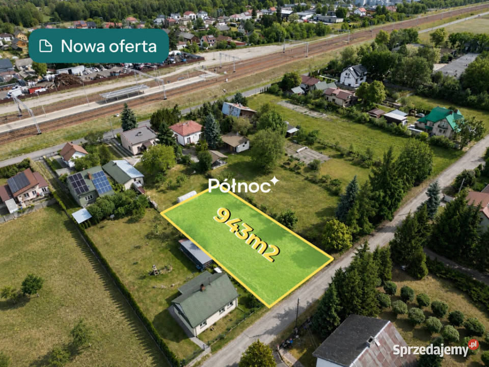 Działka budowlana 945 m Okólna Sprzedaż lubelskie Międzyrzec Podlaski
