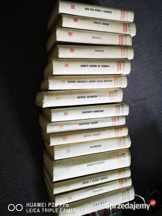 Honoriusz Balzac Komedia ludzka 15 tomów śląskie Jaworzno