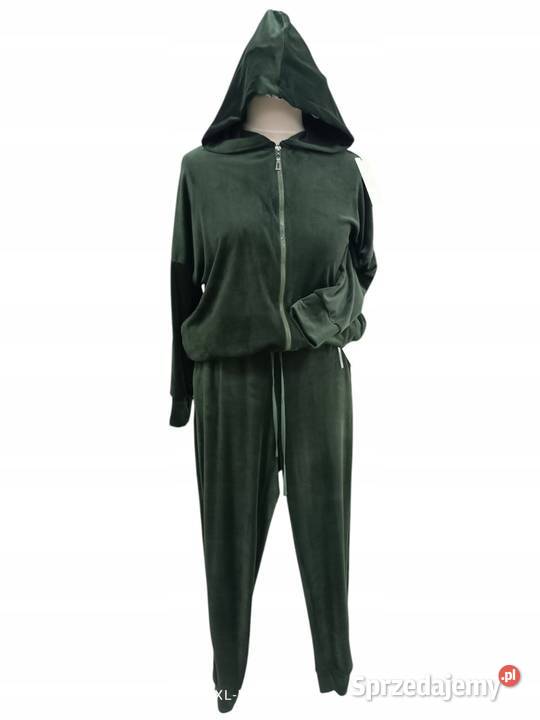 Dreskomplet damski welurowy z Kapturem SM biust kolorowy łódzkie Pątnów