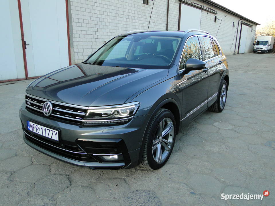 Volkswagen Tiguan II 20 VW RLine TDI 220 DSG 4x4 Parzniew