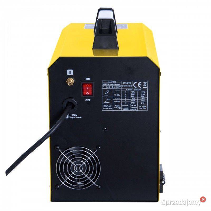 SPAWARKA INWERTEROWA MAGNUM MIG 211 SYNERGIA LED Dom i Ogród Gniezno