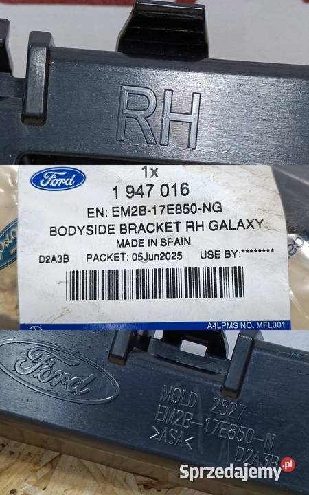 FORD GALAXY MK3 15 ŚLIZG MOCOWANIE ZDERZAKA Pleszew