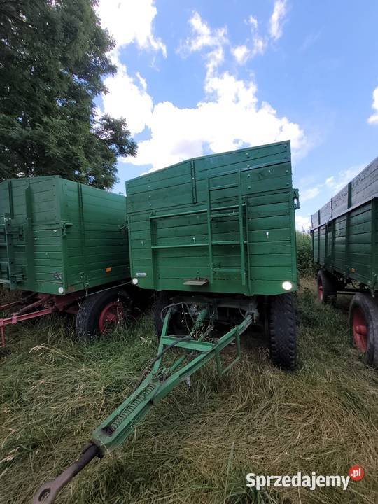 3 Przyczepy Rolnicze Zbożowe nieuszkodzony dolnośląskie Piotrowice