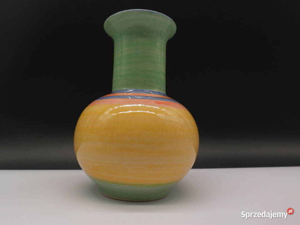 Wazon ceramiczny kolorowy wielkopolskie Raszków