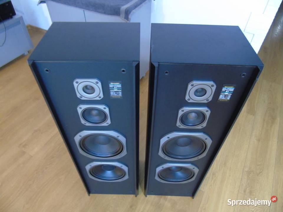 Kolumny SHARP CP7700 mocne 2 x 250 wat 8 ohm Słuchawki i głośniki Jasło