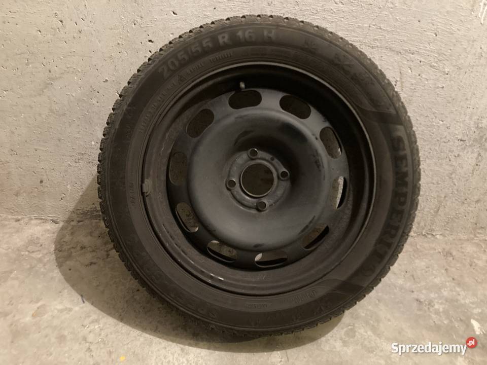Opony zimowe 20555 R16 H z felgami stalowymi Płock