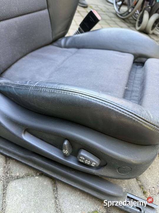 Fotele BMW E46 Półskóra elektryczne