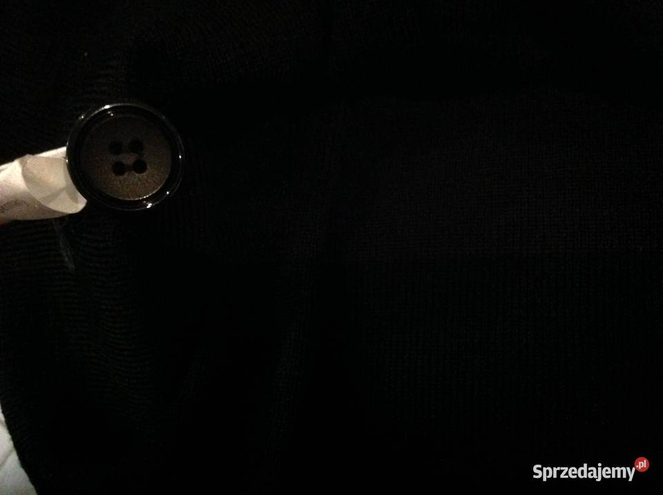 Sweter Rozpinany Czarny Damski M Wełniany Żywa Nowa Sól sprzedam