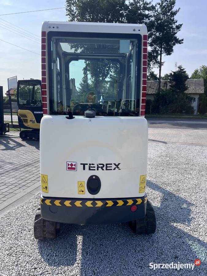 Mini koparka TEREX TC16 z 2015r Ładna 1800 łódzkie sprzedam