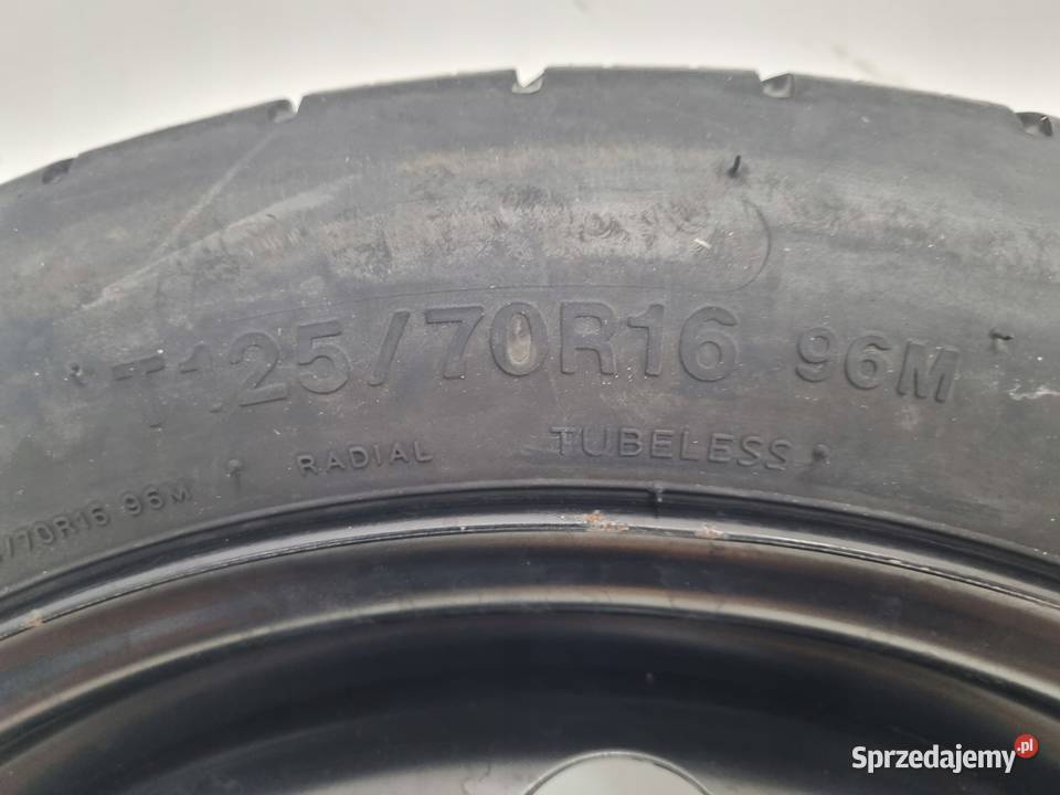 KOŁO DOJAZDOWE ZAPASOWE Audi Seat Vw Golf V