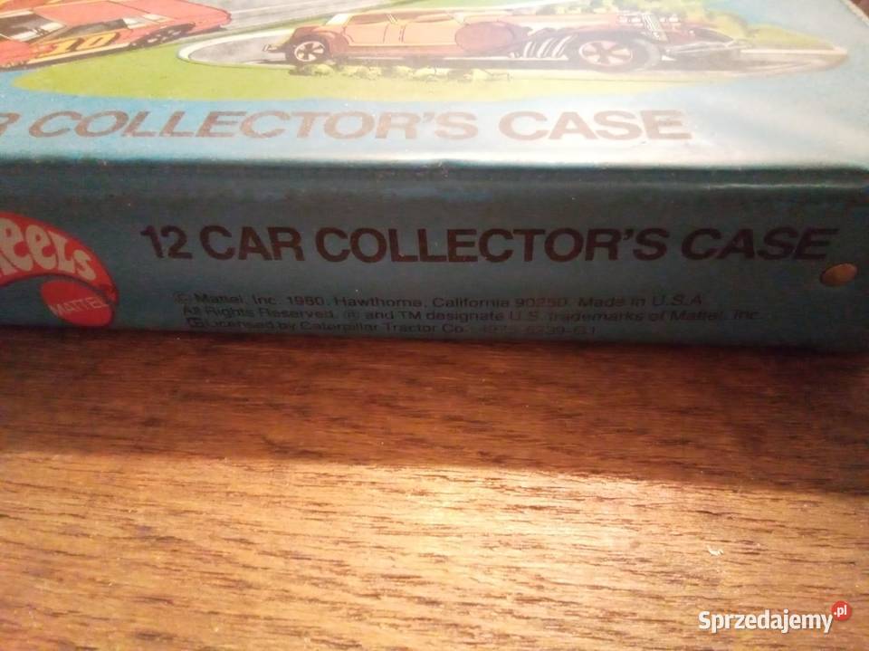 Hot wheels collectors case 1980 Warszawa