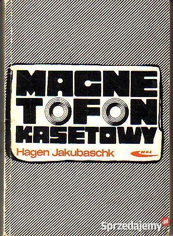 8388 MAGNETOFON KASETOWY HAGEN JAKUBASCHK technika, nauki techniczne Czyrna sprzedam