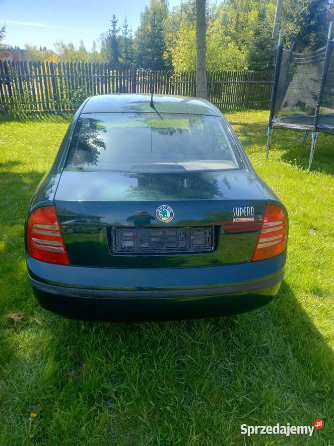 Zderzak Tylny LF6N Skoda SuperB 1 Sedan Wysyłka Elbląg