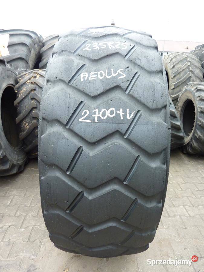 Opona używana przemysłowa 235R25 AEOLUS AL37 Zaścianki