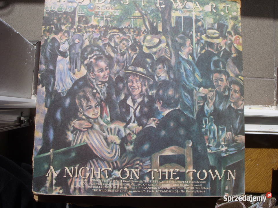 Winyl Lp Rock ROD STEWART NIGHT ON WARNER 56234 Wołów sprzedam