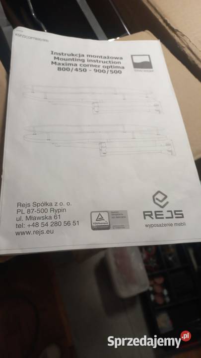 Kosz narożny prawy Rejs Corner Optima ERGO Dom i Ogród wielkopolskie Poznań