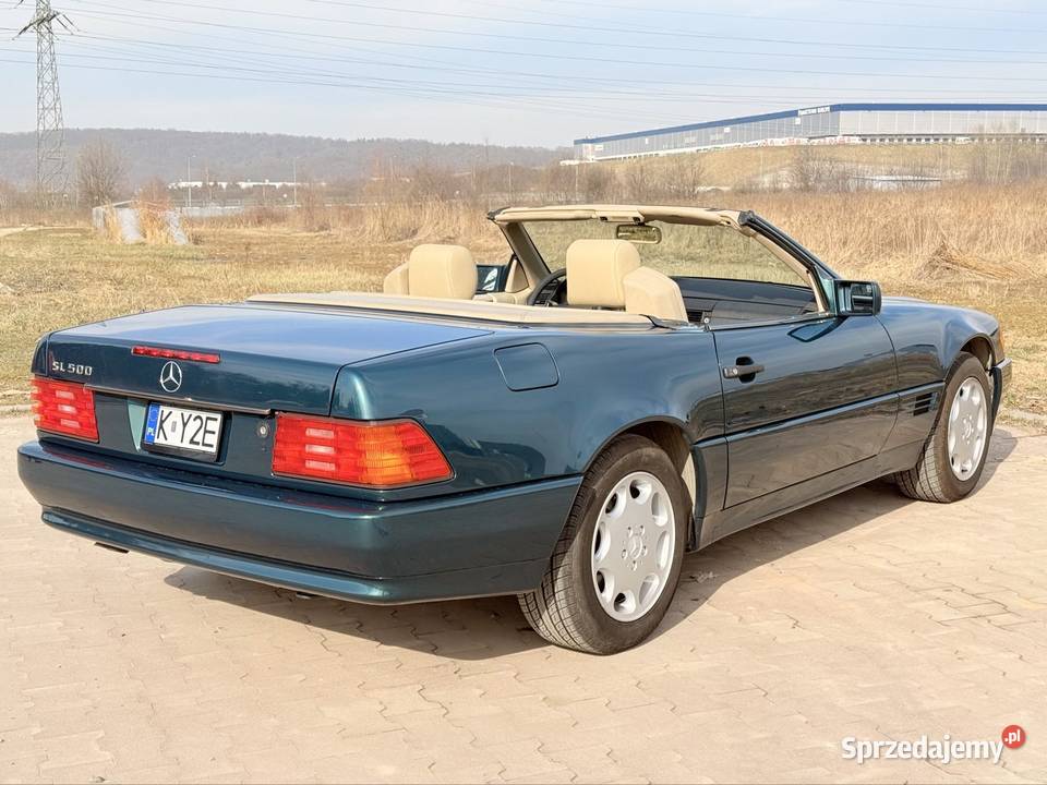Mercedes SL500 R129 świetny stan doinwestowany elektryczne szyby Mercedes-Benz małopolskie Kraków