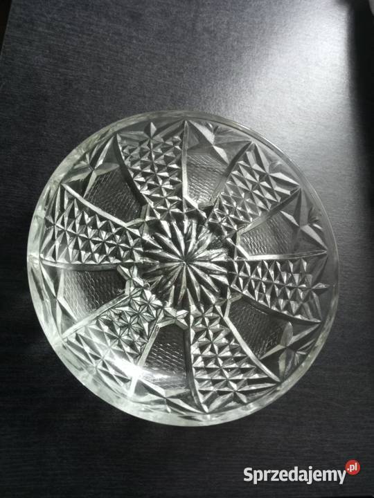 Miseczki paterki Szkło grube z okresu PRLu Porcelana i szkło Świdnica