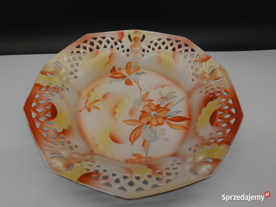 Porcelanowa ażurowa miskapatera ARZBERG Raszków