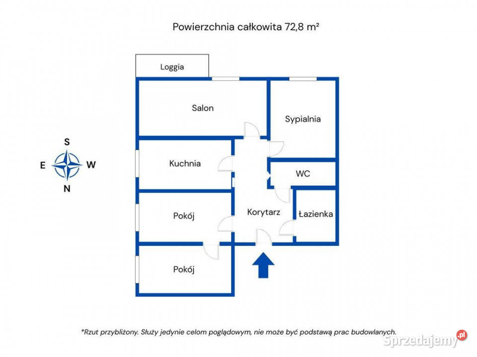 Przestronne mieszkanie Andersa w Chełmie Chełm