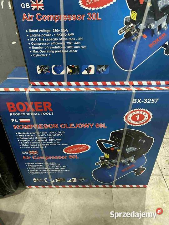 Kompresor powietrza BOXER BX3257 60L 35 230V Warszawa
