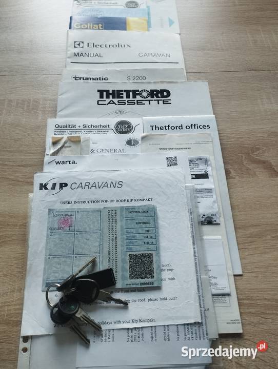 Przyczepa kempingowa KIP lekka DMC 750 Bogdaniec