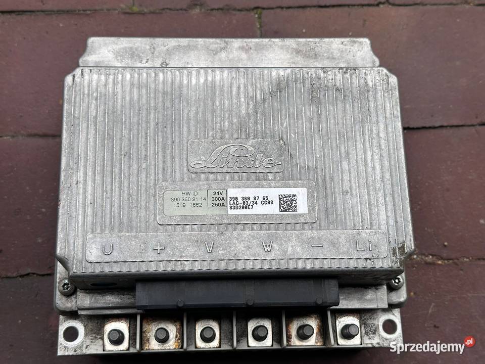 LINDE Sterownik CONTROLLER LAC03 34 CC08 24V Do wózków widłowych śląskie Antonie