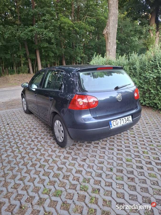 VOLKSWAGEN GOLF V ZADBANYSERWISOWANY Samochody osobowe kujawsko-pomorskie Grudziądz sprzedam