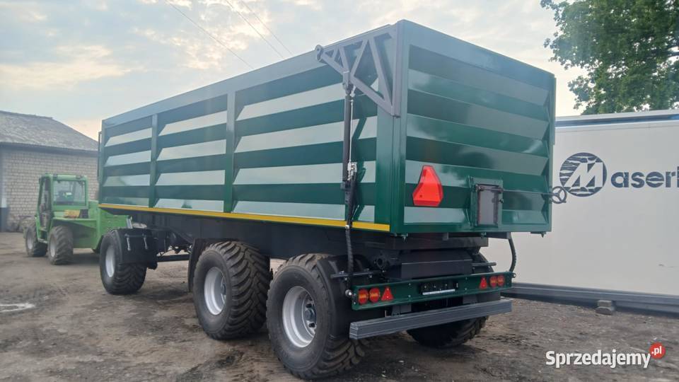 Przyczepa 3 osiowa wywrotka 27 T resor szerokie kujawsko-pomorskie Koronowo