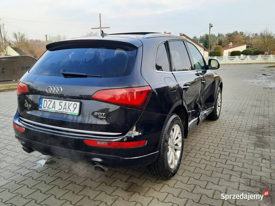 Audi Q5 20T Quattro Panorama czarny mazowieckie Kozienice