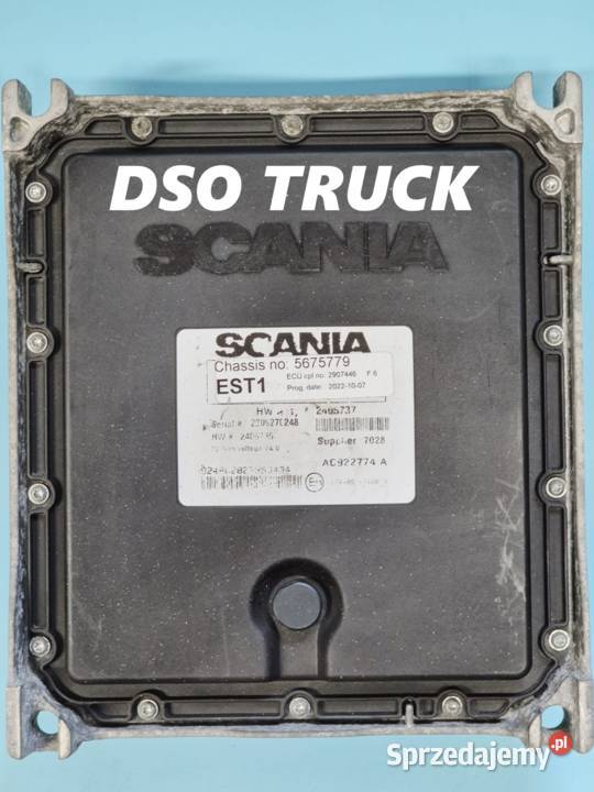 Kaseta Moduł Sterownik Osi Skrętnej EST1 Scania Zawichost
