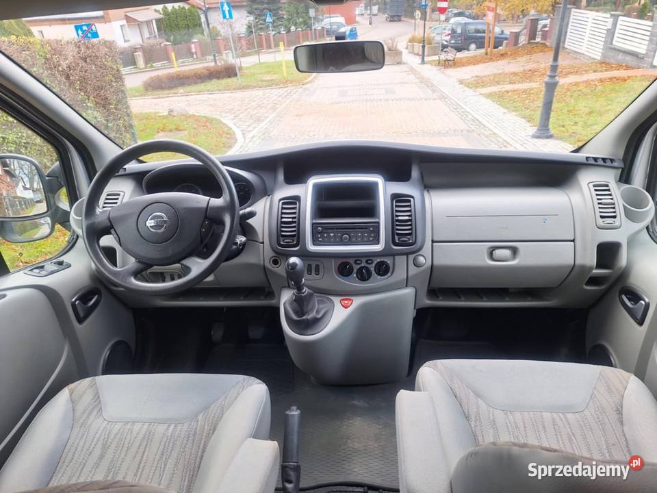 Nissan Primastar 25 cdti 146 2011r 5 osobowy 2500cm3 pomorskie Kartuzy