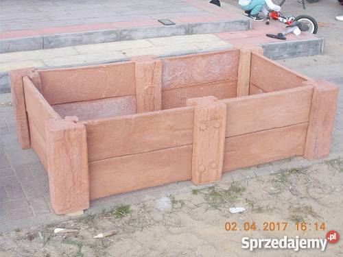 Mega donica betonowa drewnopodobna palisada sprzedam