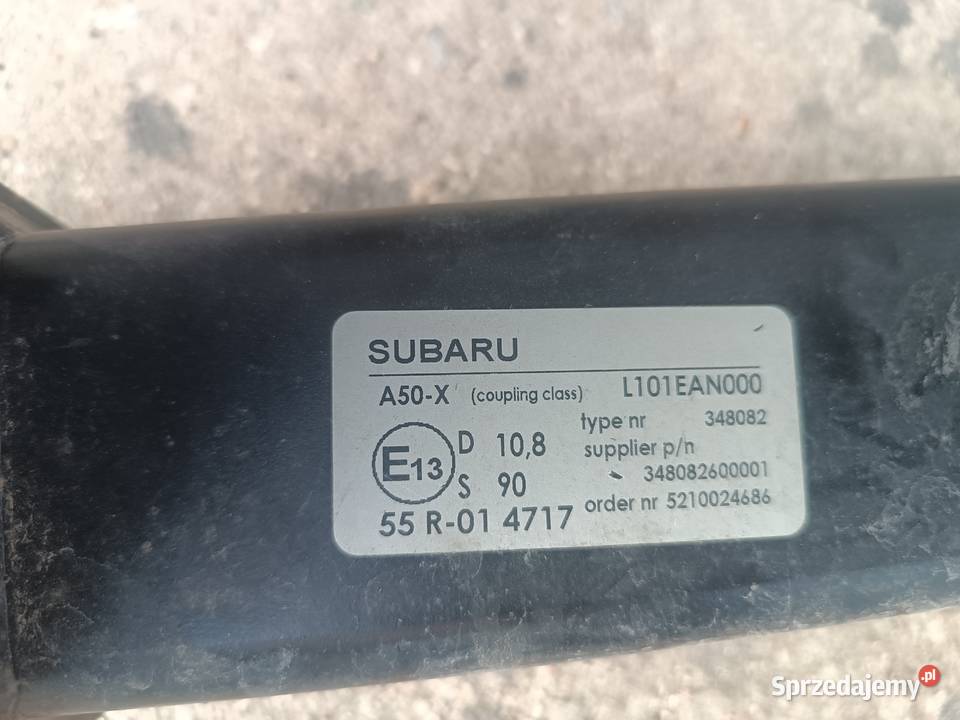 Hak cholowniczy Subaru Forester 5outbeck 6