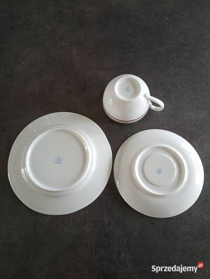 Zestaw śniadaniowy Feston porcelana Ćmielów sprzedam