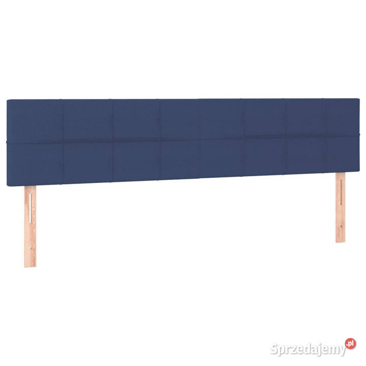 Zagłówek do łóżka z LED niebieski 180x5x7888 mazowieckie