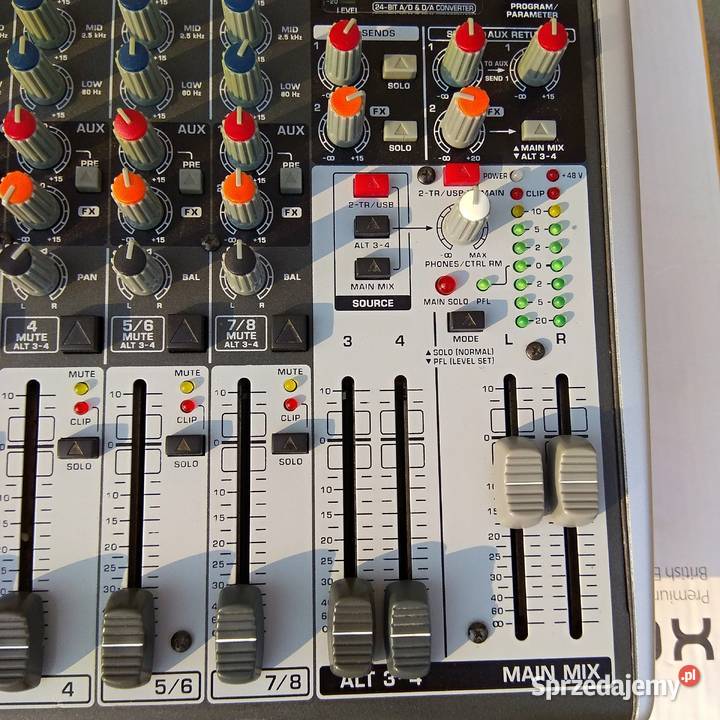 Behringer Xenyx X1204USB wszechstronny Świebodzice