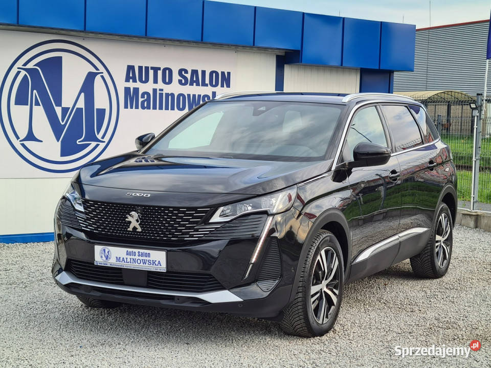 Peugeot 5008 GT 7Osób Navi Kamera Full Led Wągrowiec