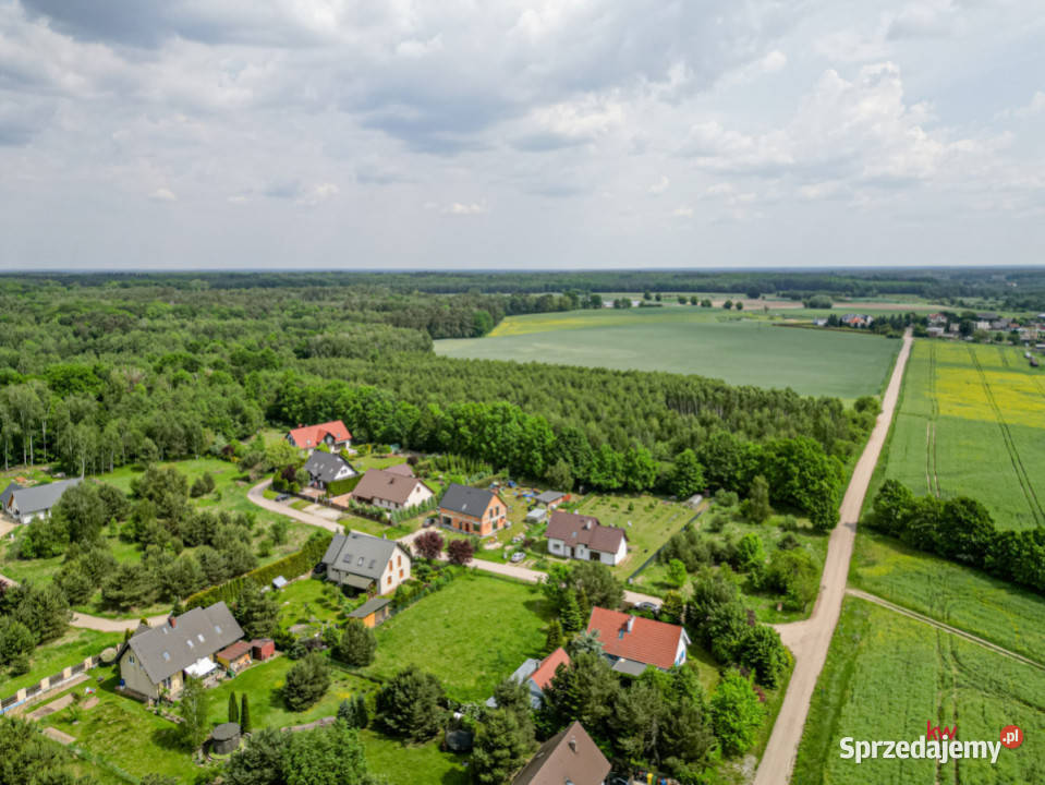 Grunt Długa Goślina 1098m2 budowlana wielkopolskie
