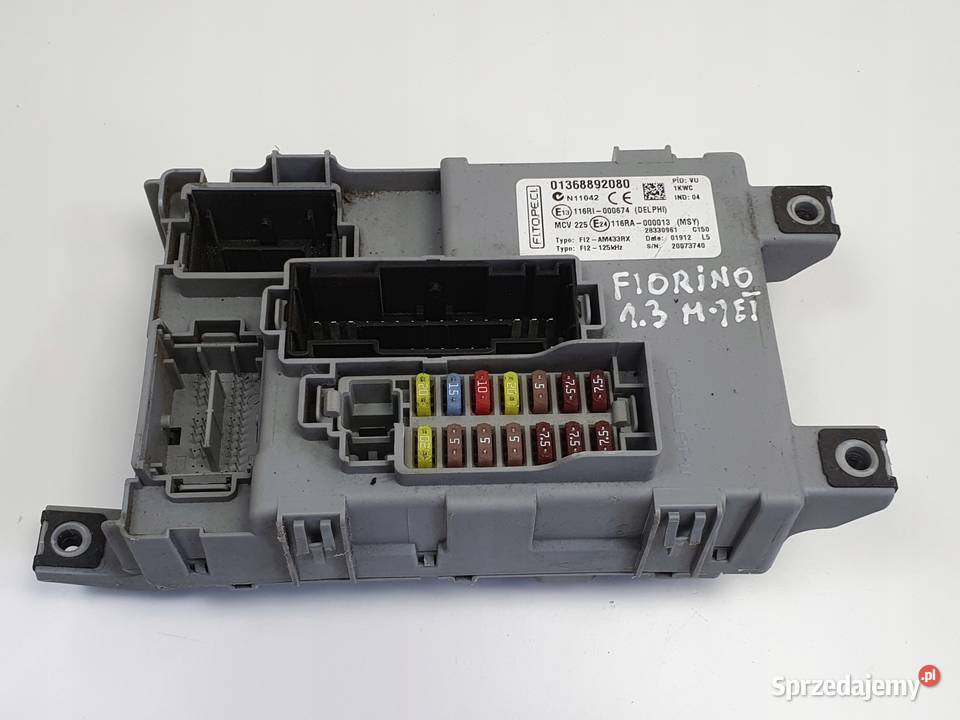 Fiat Fiorino III Qubo Nemo Bipper 13 SKRZYNKA Chełm