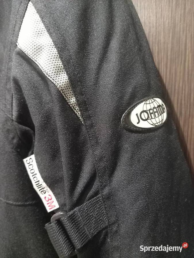Kurtka motocyklowa czarna JOFAMA XL42 Chodzież