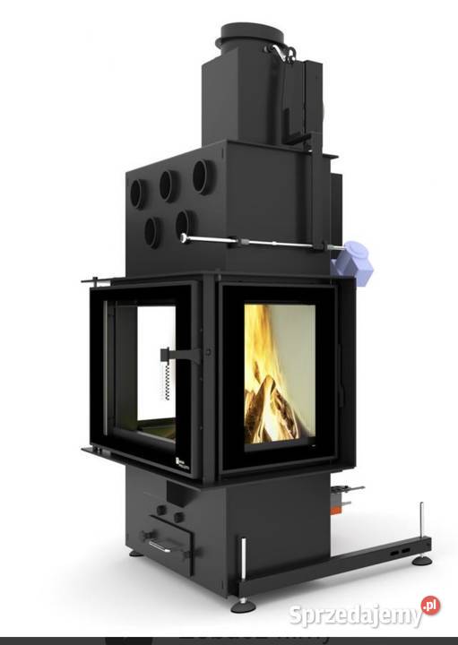 LOUIS AIR 10 kW Twin Glass Kominek hybrydowy na Głogów